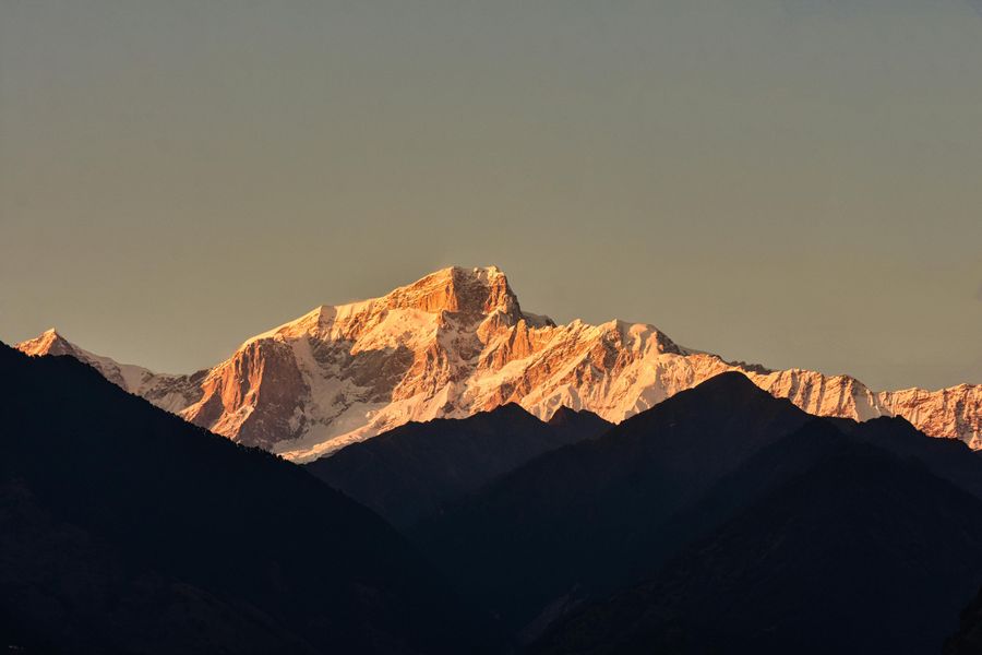 Sunrise Alpenglow