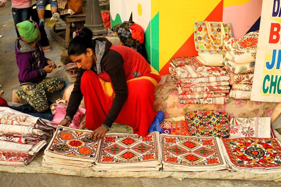 Experiencing the Surajkund International Crafts Mela