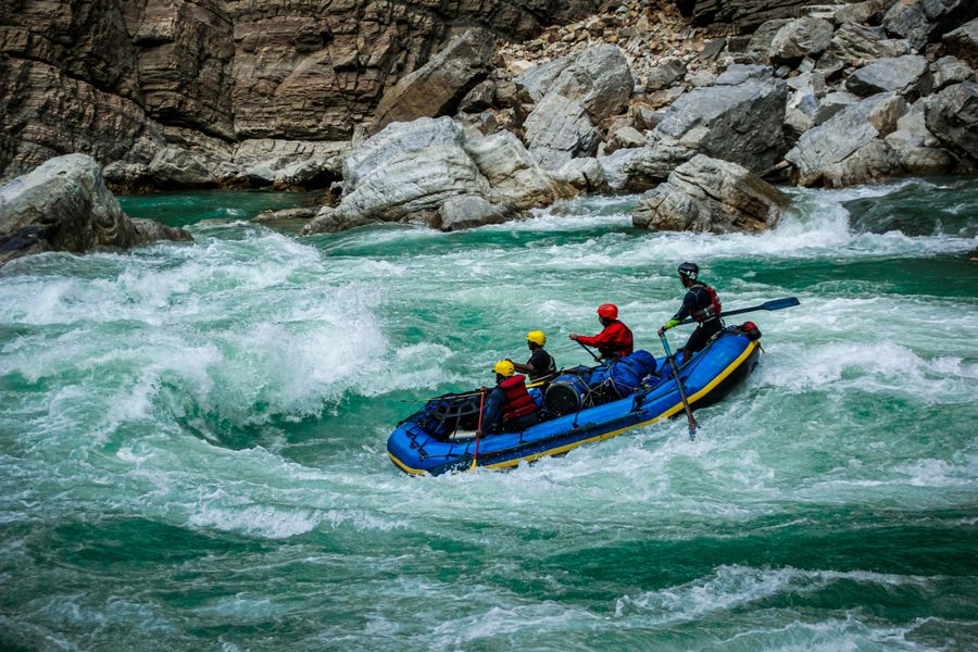 River Rafting in Teesta river Sikkim