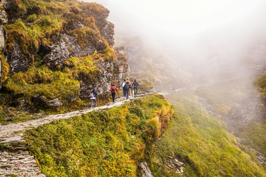 Side Trek to Vasudhara Falls