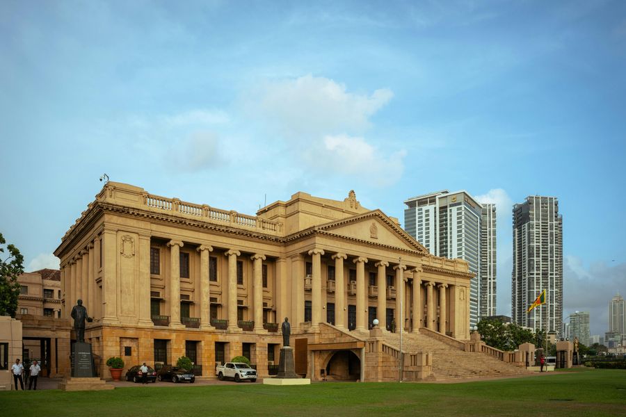 Galle Face Green & Old Parliament