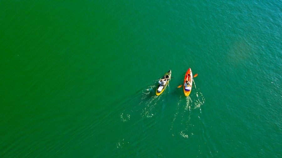 Kayaking on Umngot River