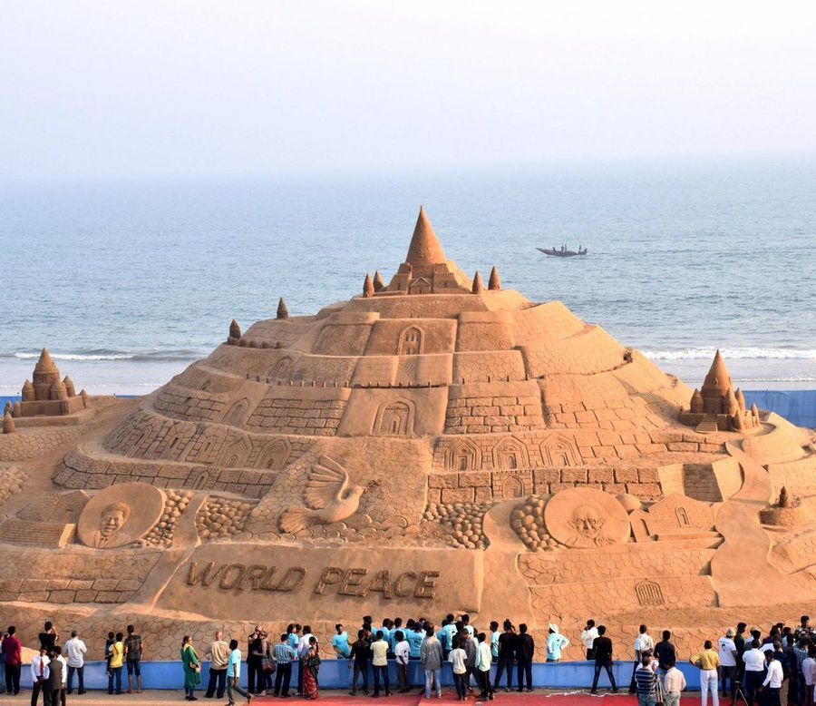 Sudarsan Pattnaik Sand Art