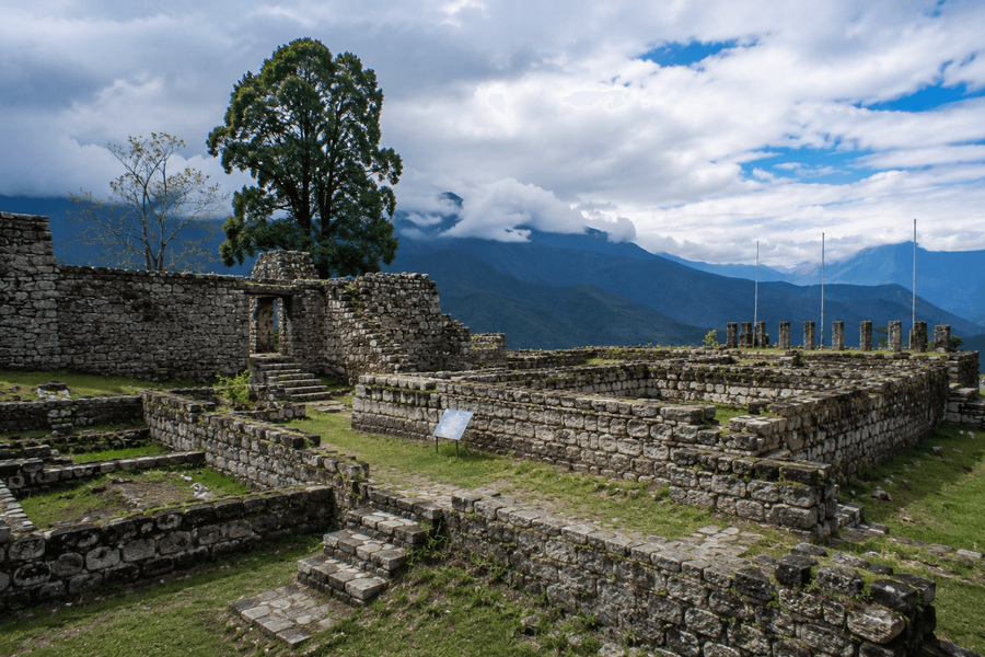 Ruins of the former royal capital