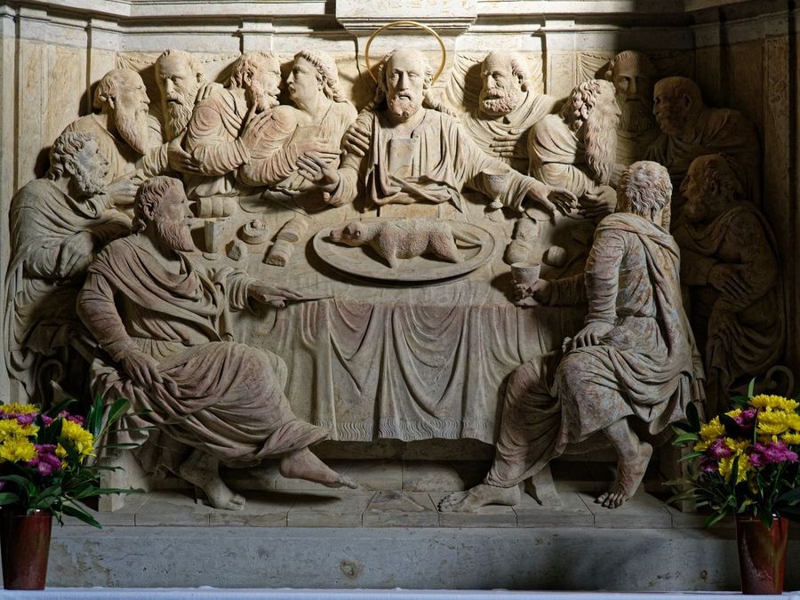 The Last Supper mural