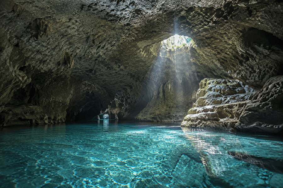 Crystal-clear water