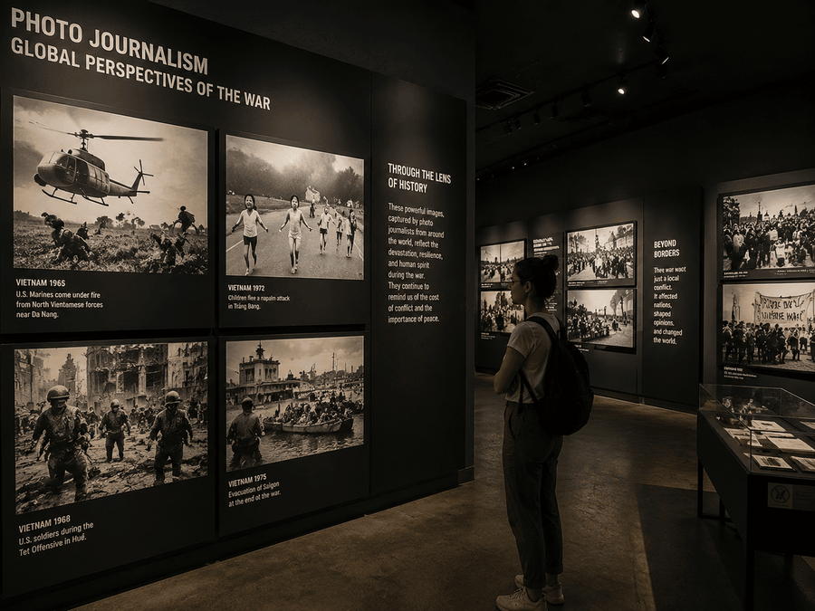 Photo journalism exhibits