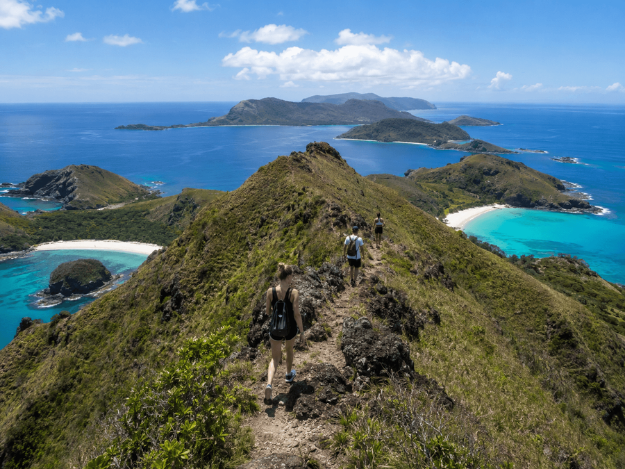 Hiking the Ridges of Wayasewa (Waya Island)