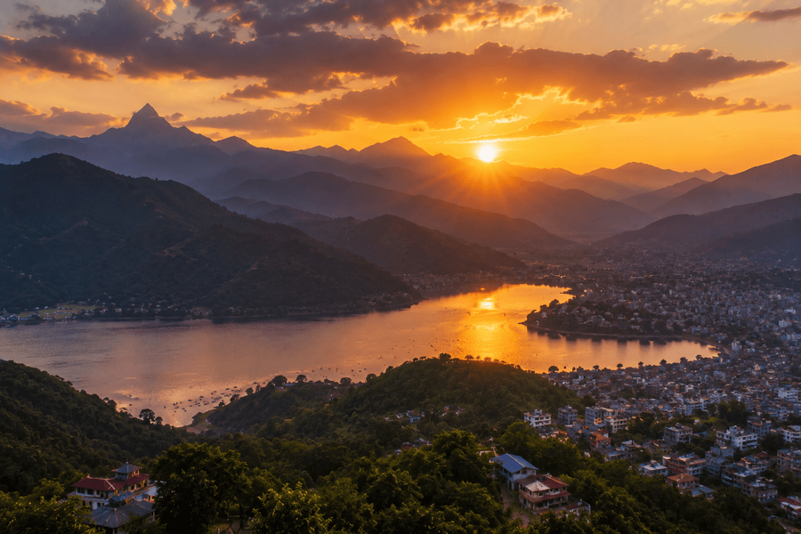 Sunset atmosphere