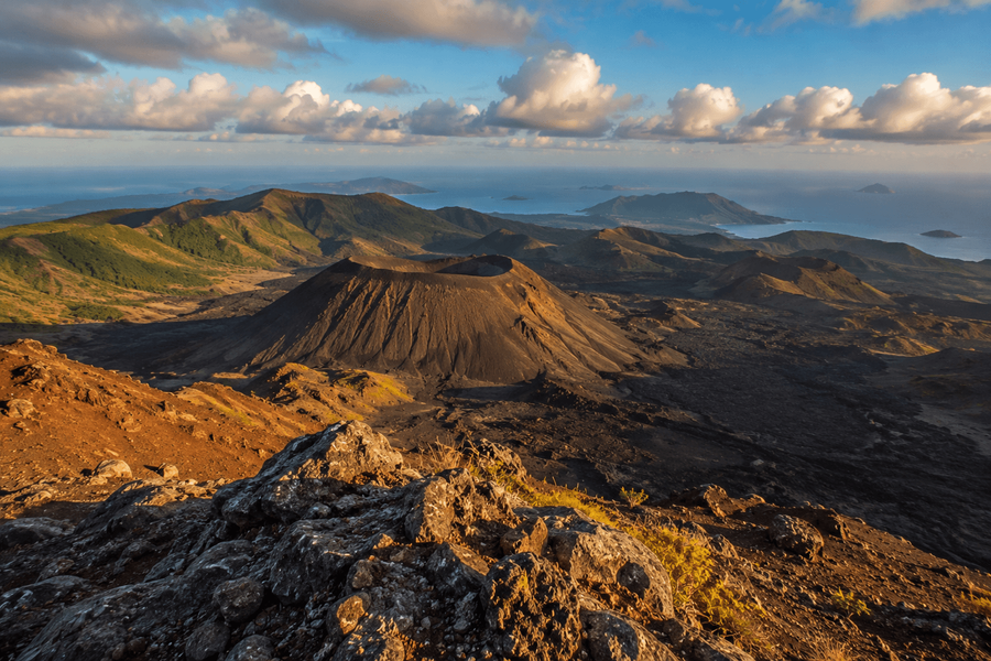 Volcanic landscapes