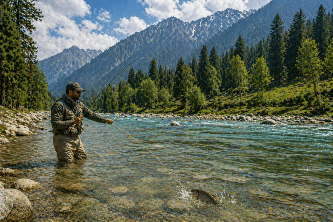 Trout Fishing in the Lidder
