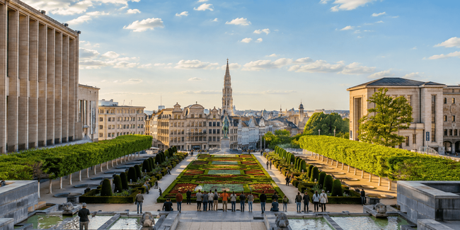 Royal Quarter and Mont des Arts Walk