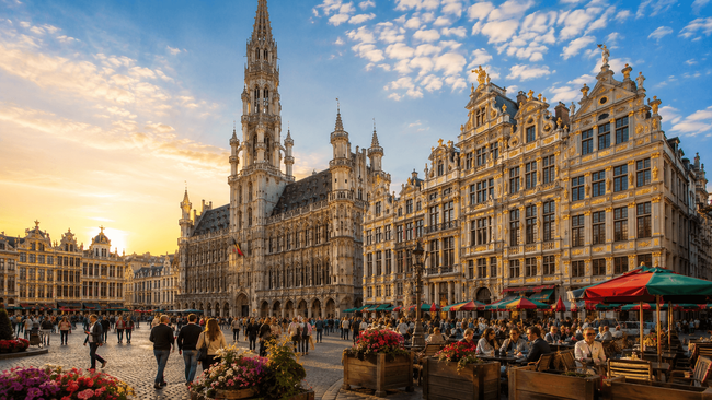 Grand Place and Historic Center Walk