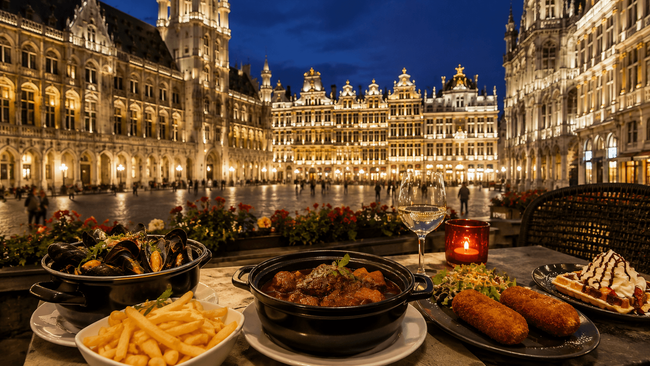 Enjoy Dinner and an Evening at Grand Place