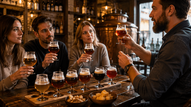 Enjoy a Guided Belgian Beer-Tasting Experience