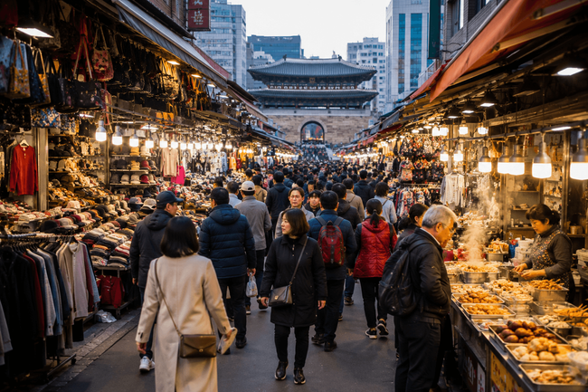 Namdaemun Market Exploration
