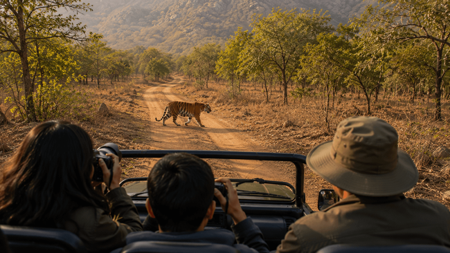 Enjoy a Wildlife Safari at Sariska