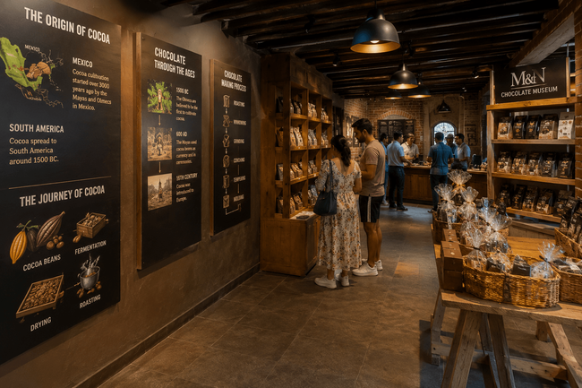 Visit to M&N Chocolate Museum