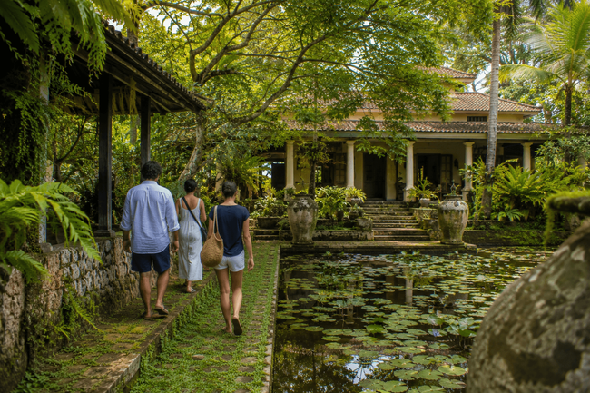 Exploring Lunuganga Estate