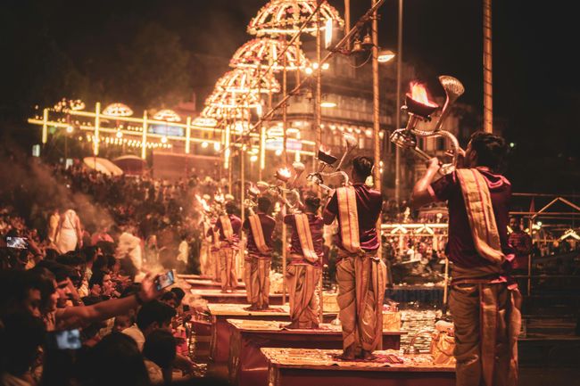 Evening Ganga Aarti at Har Ki Pauri