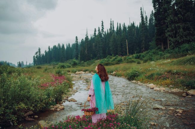 Picnic by the Doodh Ganga