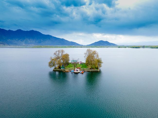Bhimtal Lake & Island