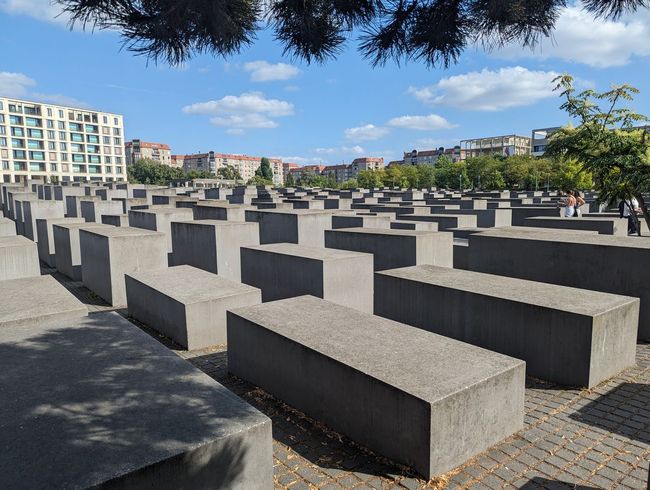 Walking the Holocaust Memorial
