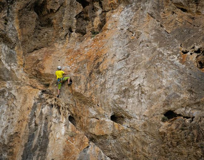 Rock Climbing at Bhongir Fort