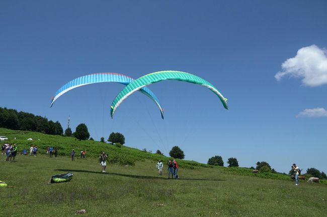 Paragliding at Khajjiar