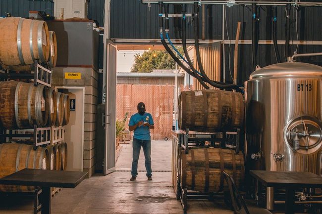 Brewery Visit at Kasauli Brewery