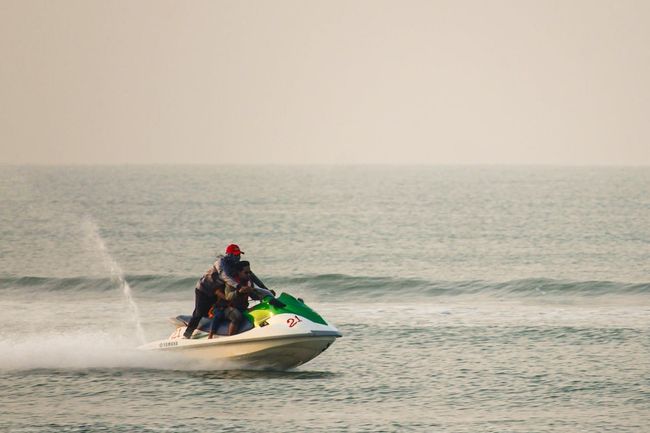 Jet Skiing at Panambur Beach