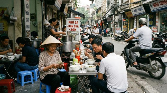 Old Quarter Street Food Walking Tour