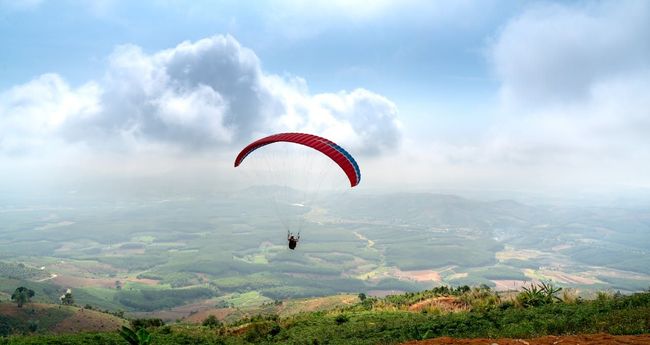 Paragliding at Bir from Palampur
