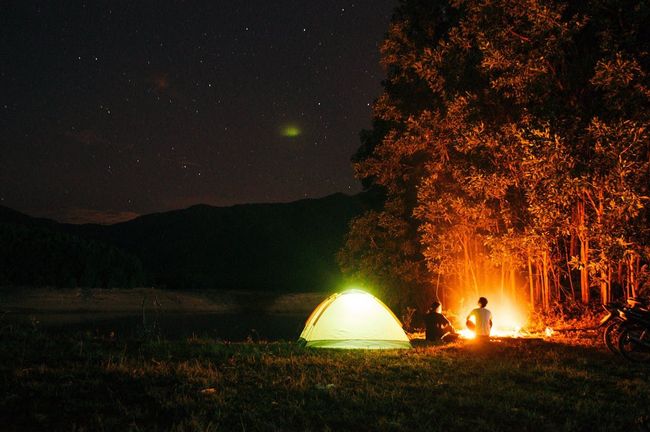 Camping by the Shaliganga