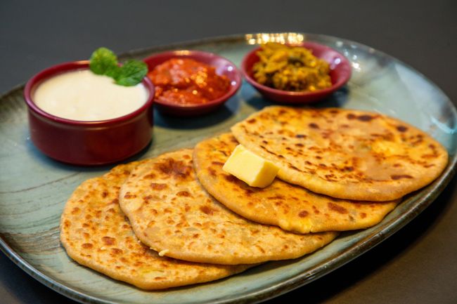 Eat Patiala Parathas at Chhaju Ram di Hatti