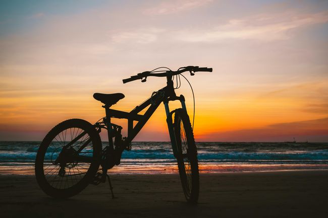 Cycling around Diu Island