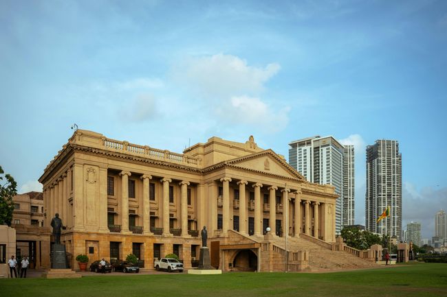 Galle Face Green & Old Parliament