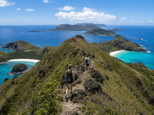 Hiking the Ridges of Wayasewa (Waya Island)
