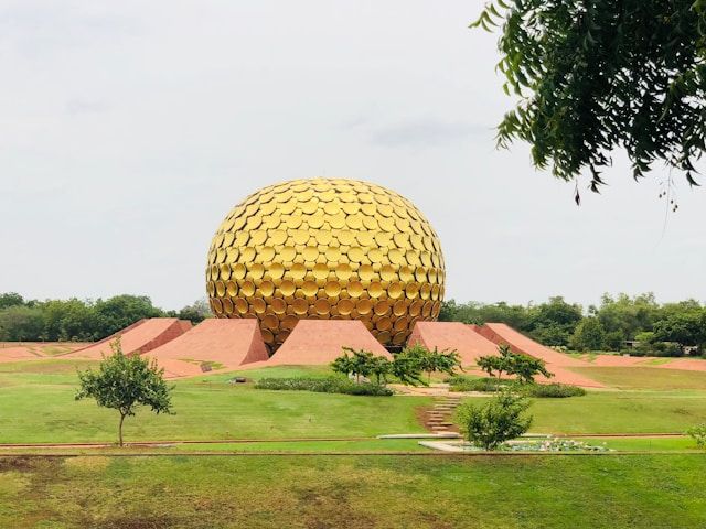Matrimandir Golden Sphere