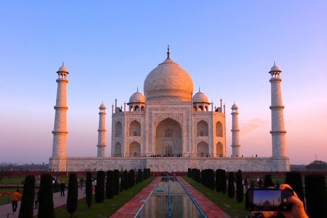 Sunrise entry and first light views