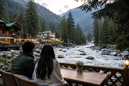 Kasol – Couple Riverside Retreat