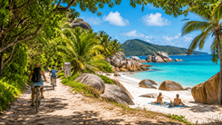 Island Exploration Around La Digue