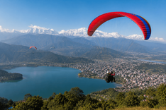 Paragliding Over Pokhara