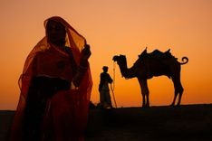 Camel Safari in Thar Desert