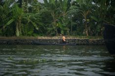 Kayaking through Backwater Canals